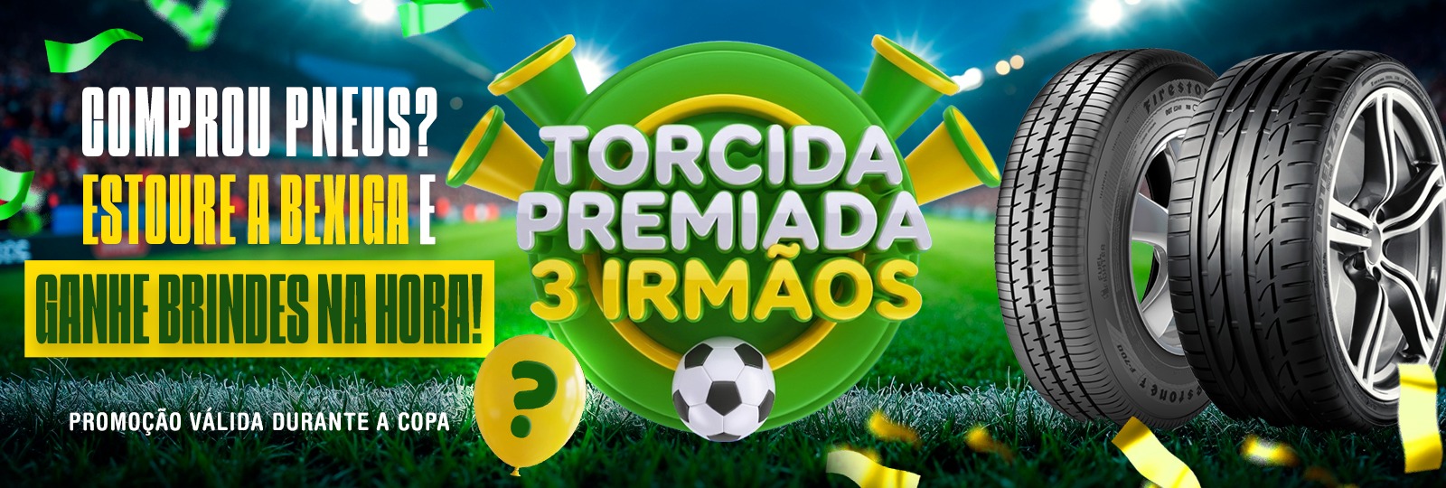 melhor centro automotivo de pilar do sul 3 irmãos - loja de pneus - torcida premiada junho-26